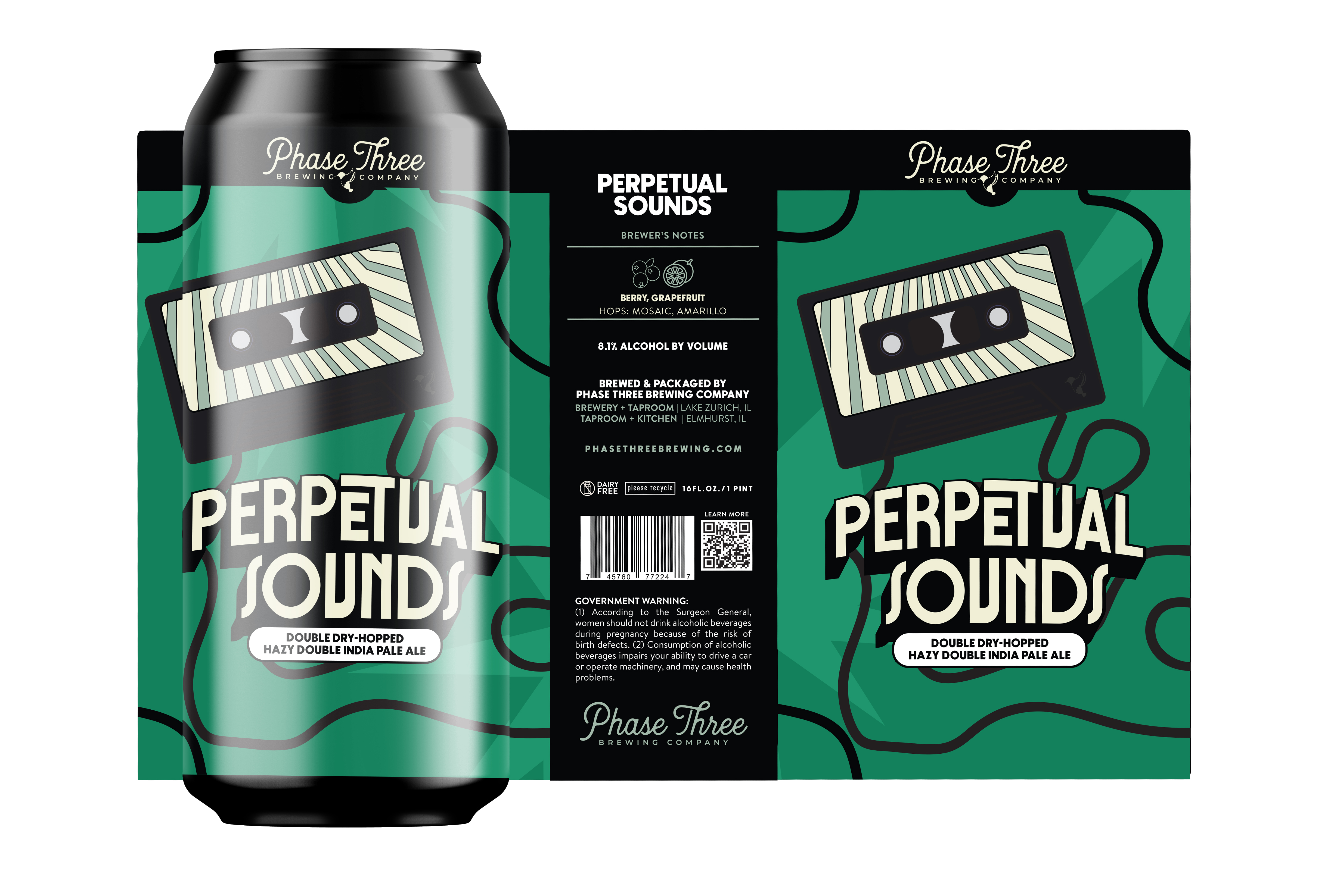 TABC label artwork for Perpetual Sounds