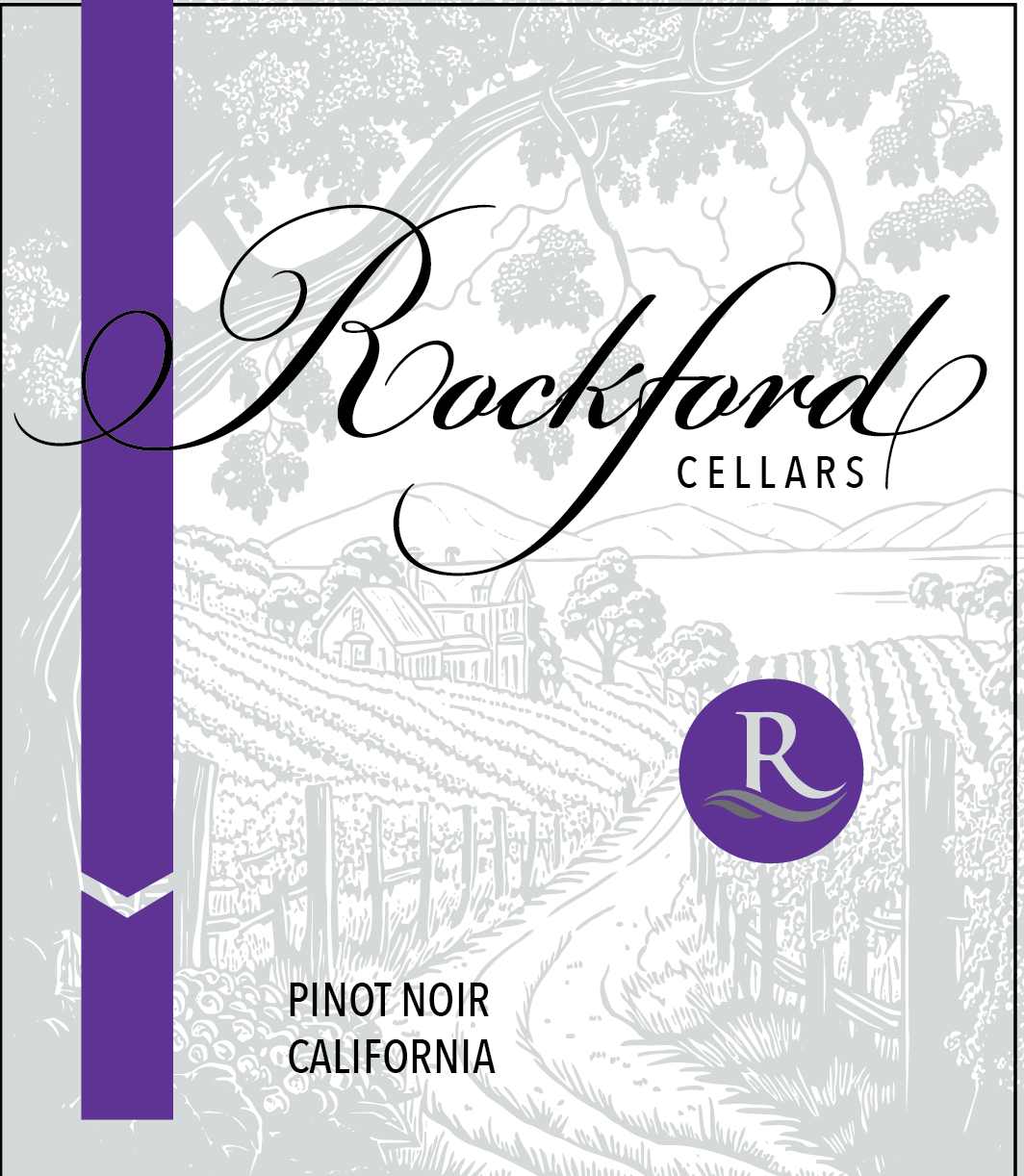 TABC label artwork for Rockford Cellars Pinot Noir California