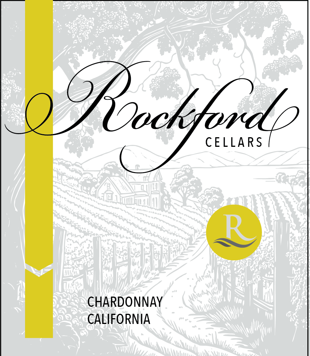 TABC label artwork for Rockford Cellars Chardonnay California