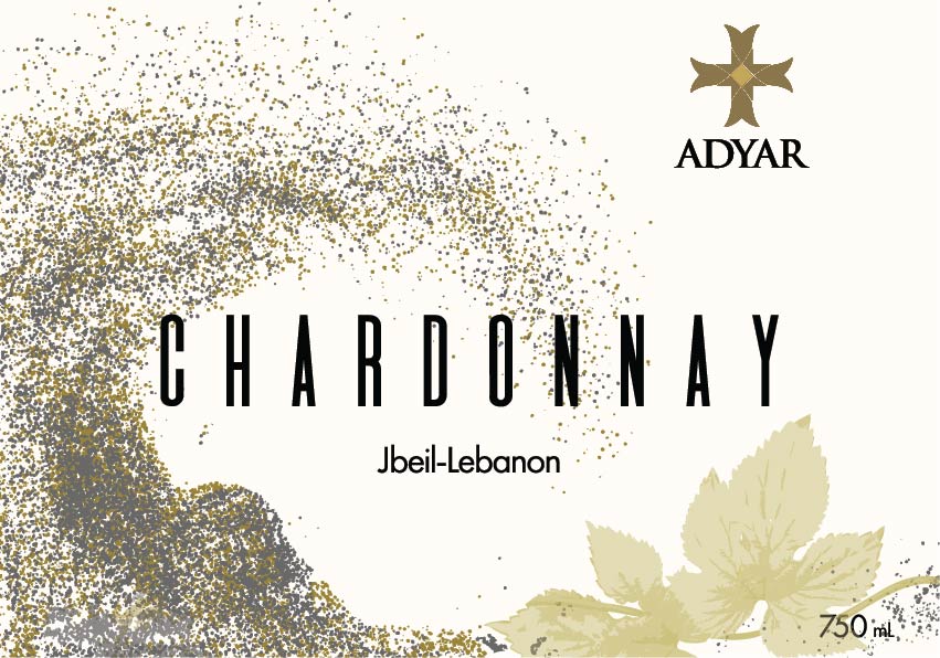 TABC label artwork for ADYAR Chardonnay