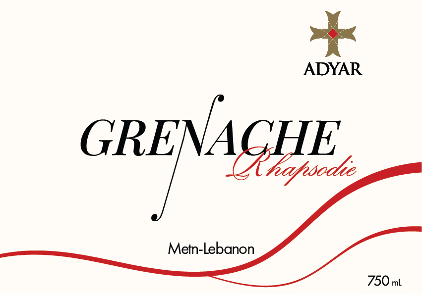 TABC label artwork for ADYAR Grenache