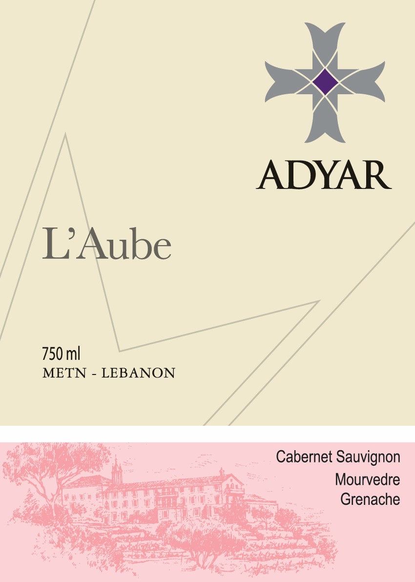 TABC label artwork for ADYAR L'Aube