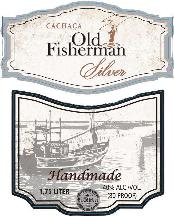 TABC label artwork for Old Fisherman Silver