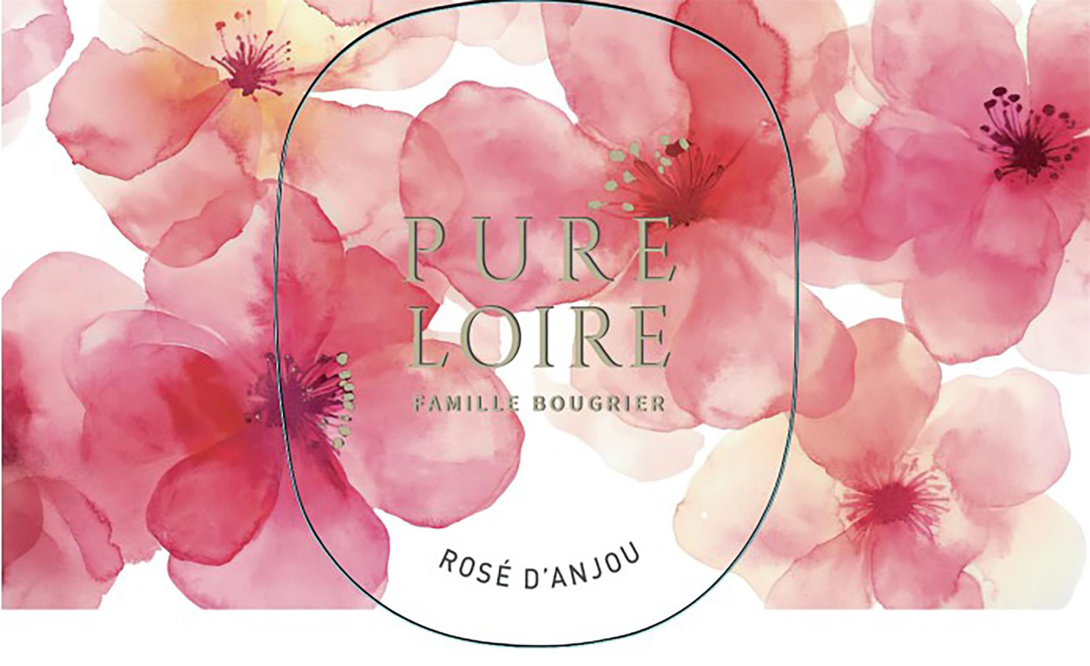 TABC label artwork for Famille Bougrier Rose D’Anjou