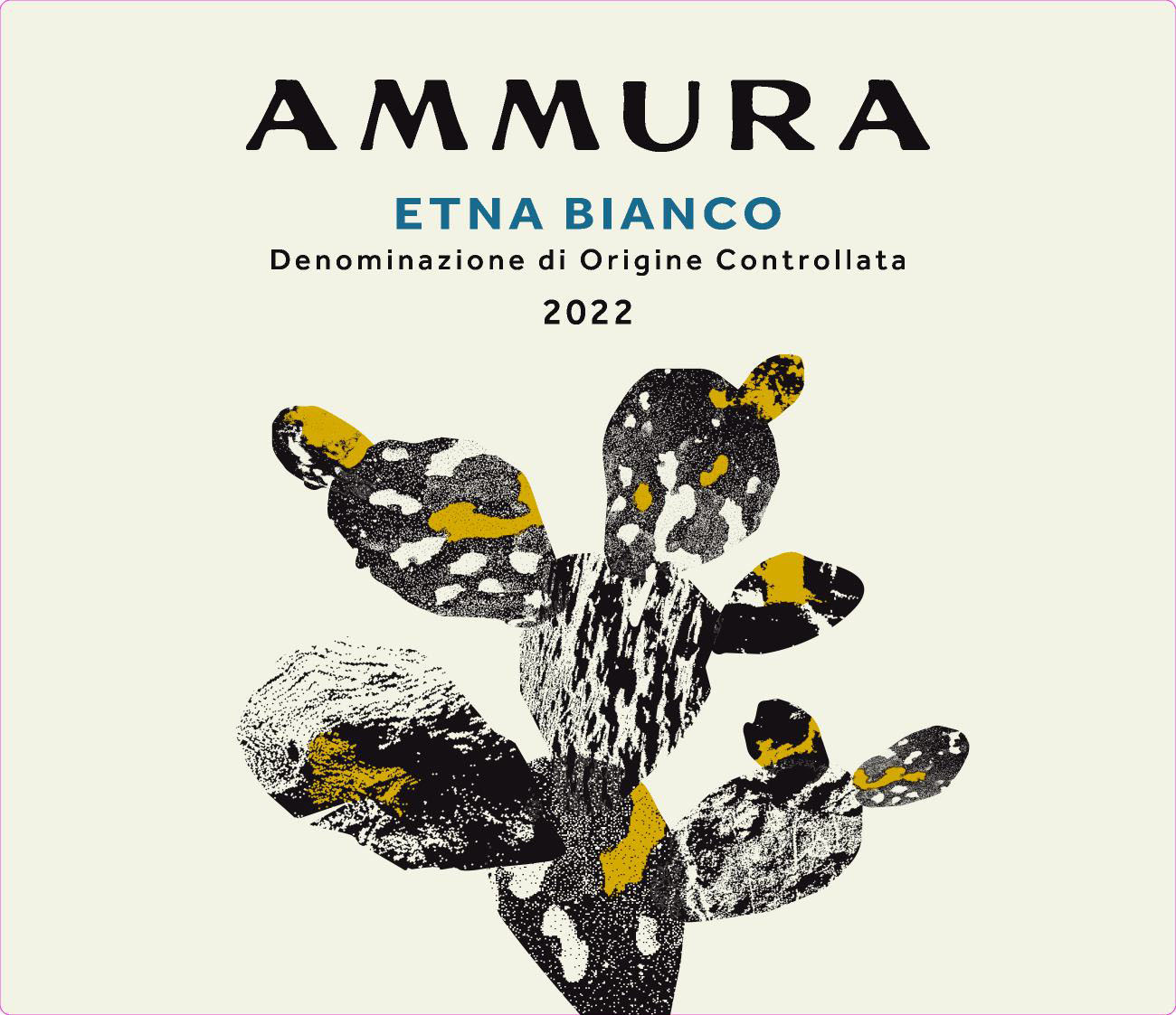 TABC label artwork for Ammura Etna Bianco