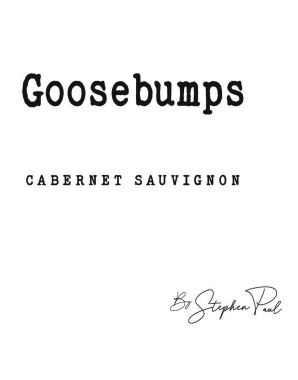 TABC label artwork for GOOSEBUMPS CABERNET SAUVIGNON