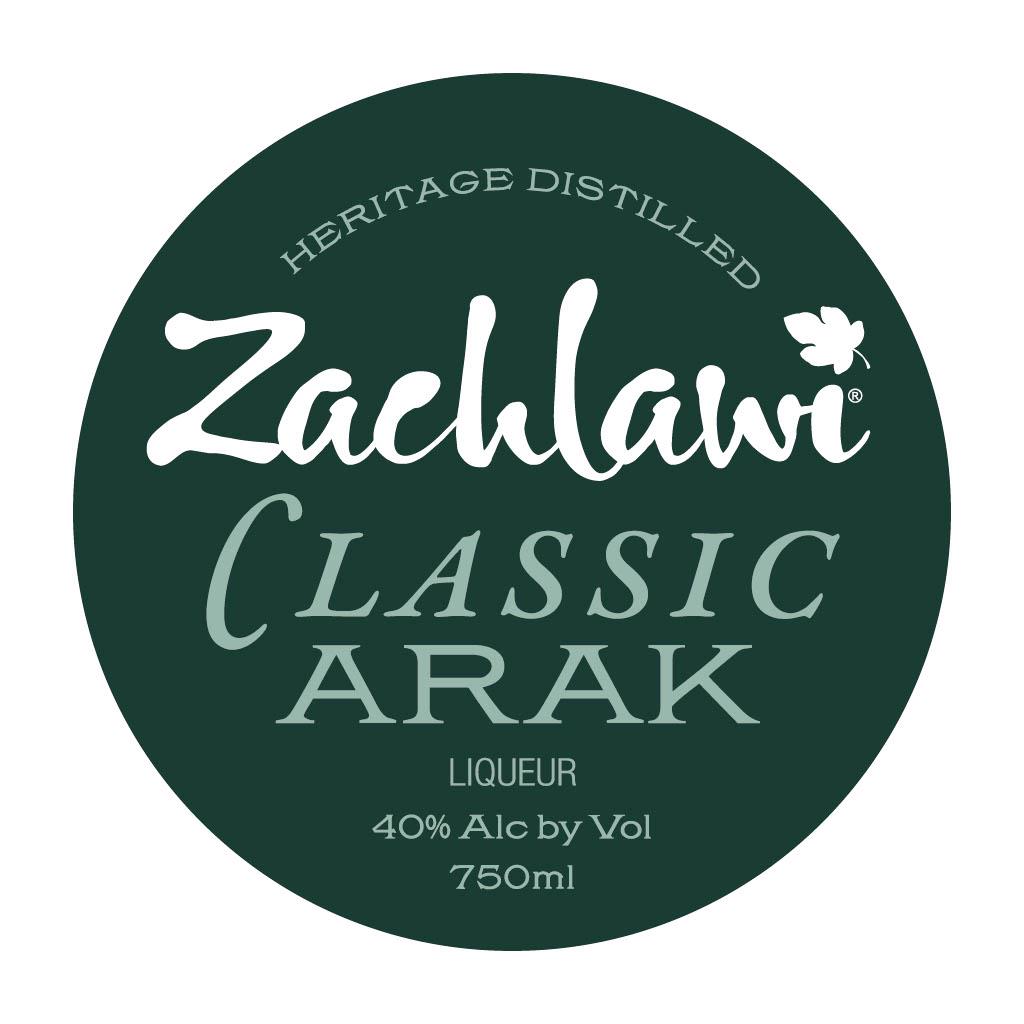 TABC label artwork for Zachlawi Classic Arak