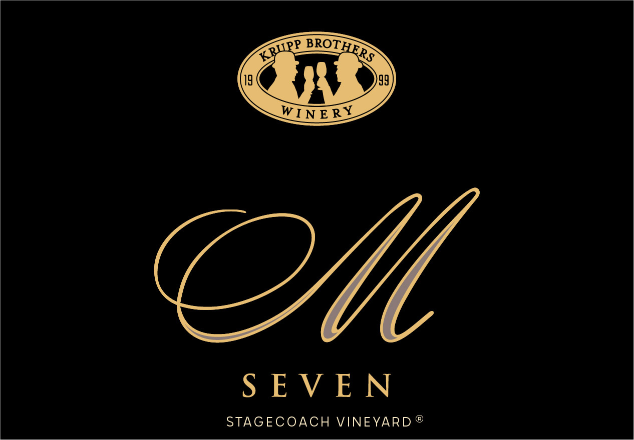 TABC label artwork for Krupp Brothers M Seven