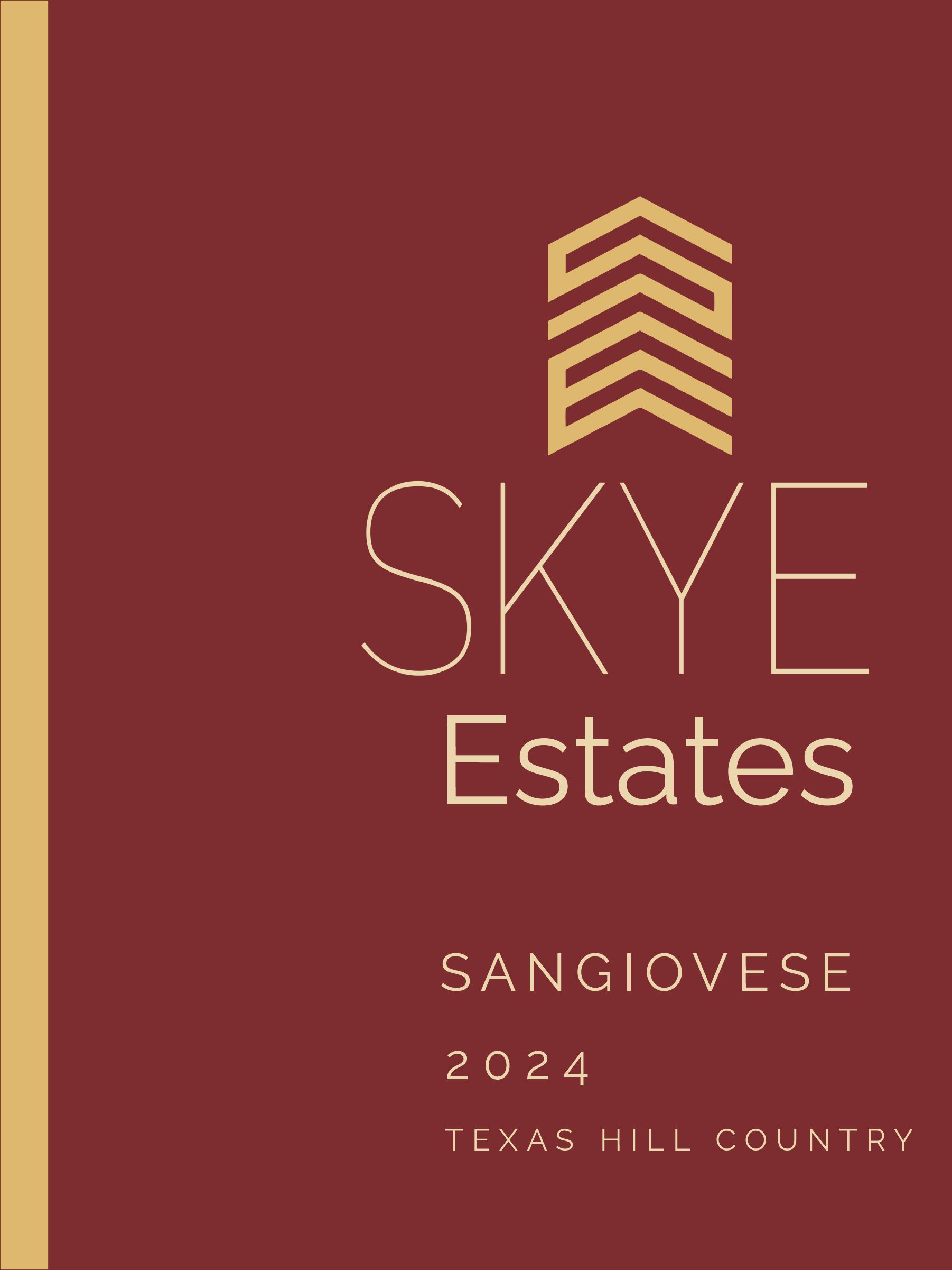 TABC label artwork for Sangiovese