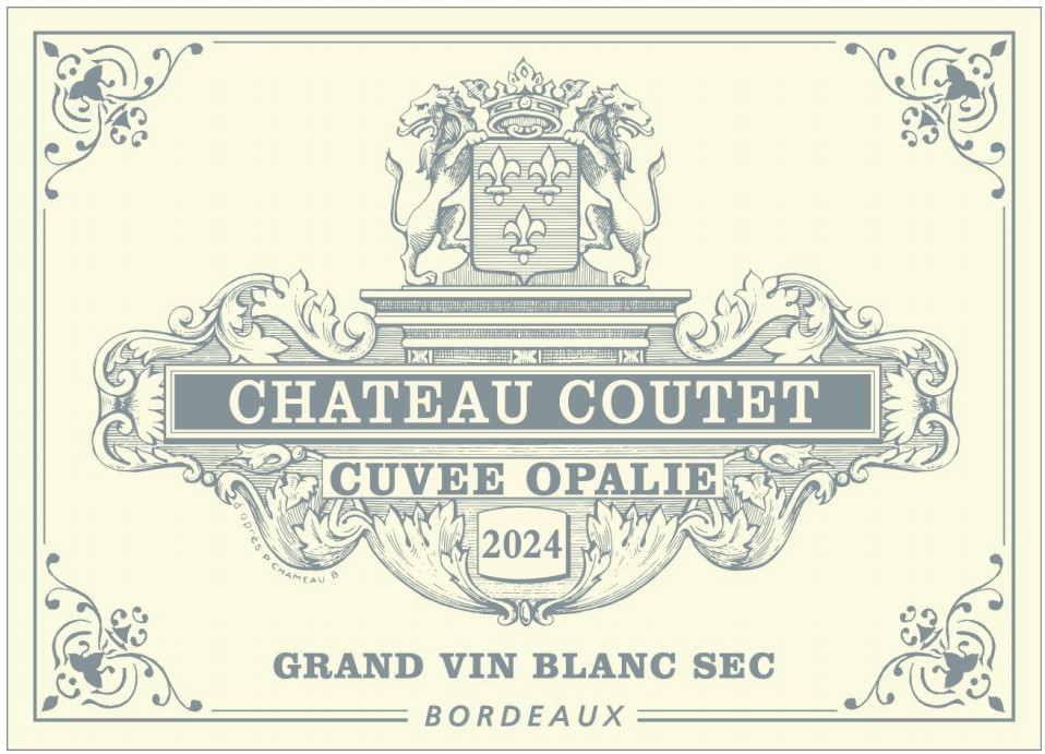TABC label artwork for CHATEAU COUTET CUVEE OPALIE
