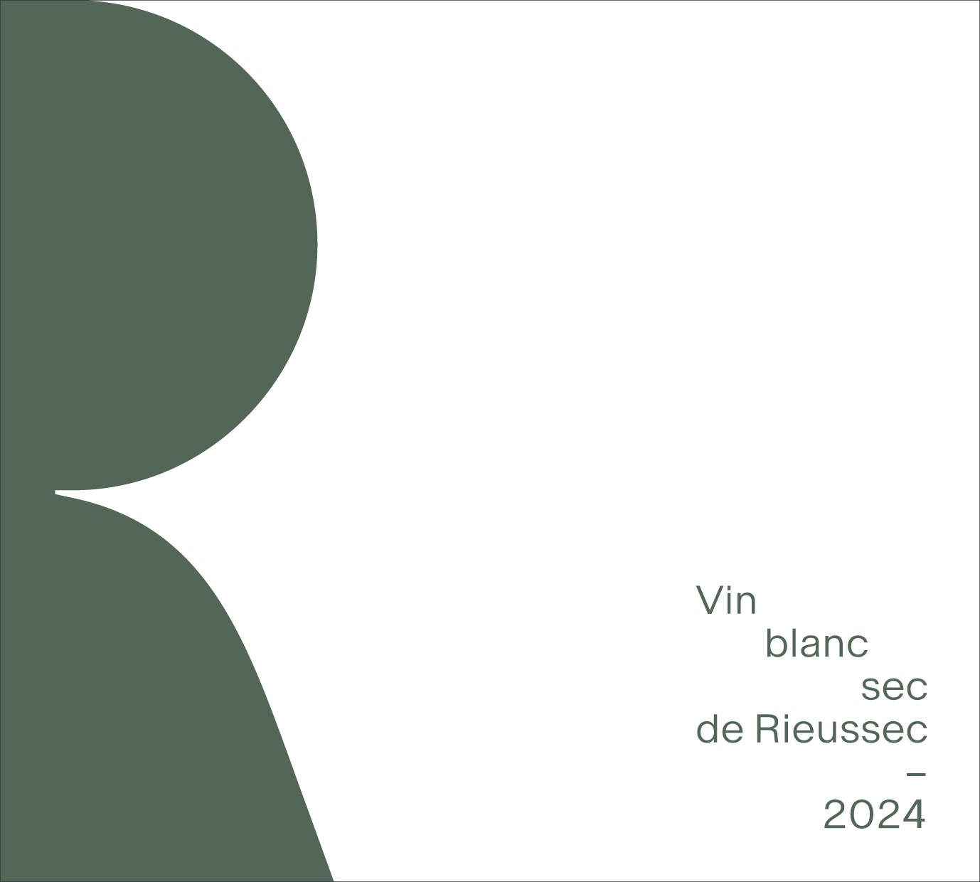 TABC label artwork for R DE RIEUSSEC