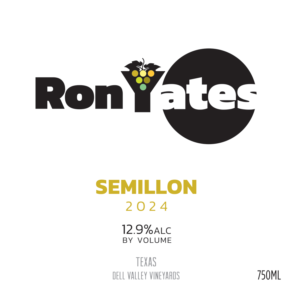 TABC label artwork for Semillon