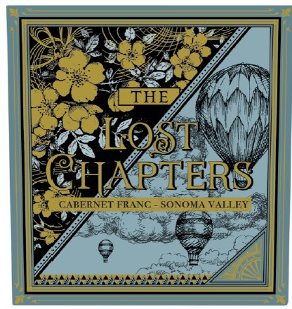 TABC label artwork for The Lost Chapters Cabernet Franc