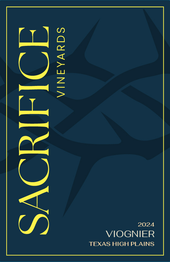 TABC label artwork for Sacrifice Vineyards Viognier