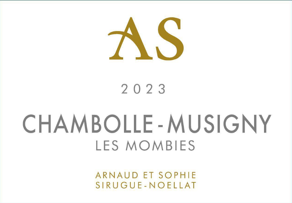 TABC label artwork for Arnaud et Sophie Chambolle-Musigny Les Mombies