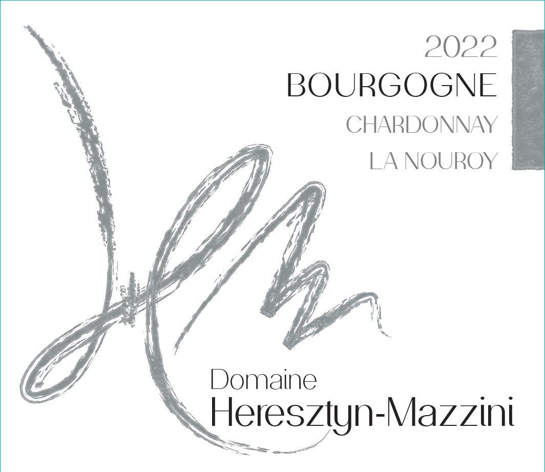TABC label artwork for DOMAINE HERESZTYN-MAZZINI La Nouroy Bourgogne Chardonnay