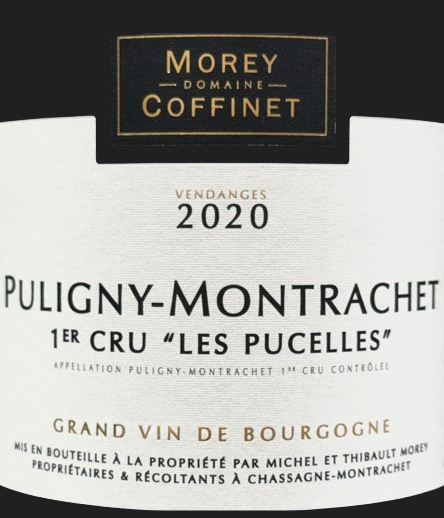 TABC label artwork for DOMAINE MOREY-COFFINET LES PUCELLES