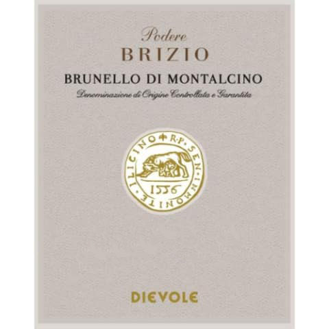 TABC label artwork for Podere Brizio Brunello di Montalcino