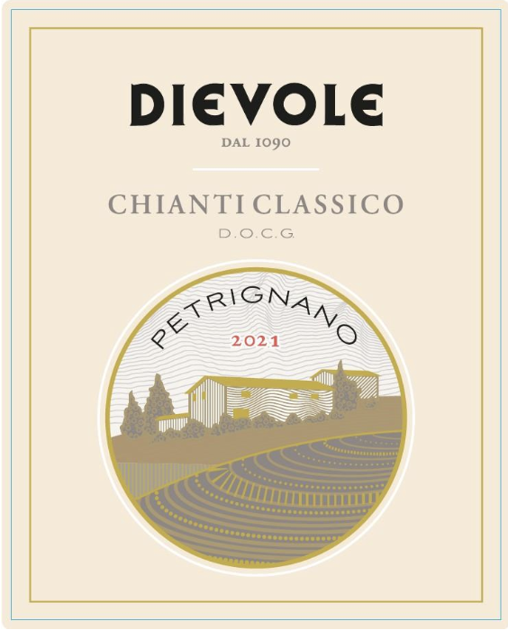 TABC label artwork for Dievole Petrignano Chianti Classico