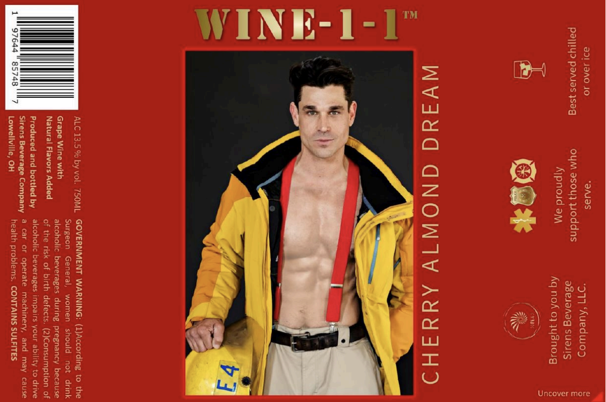 TABC label artwork for WINE-1-1 CHERRY ALMOND DREAM