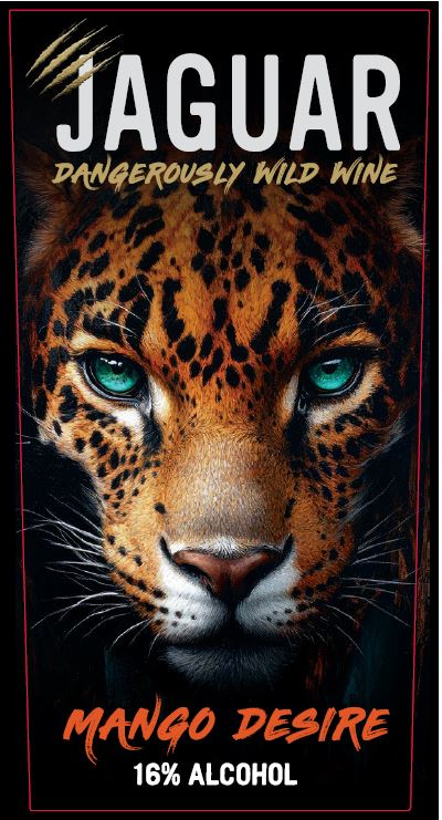 TABC label artwork for JAGUAR MANGO DESIRE