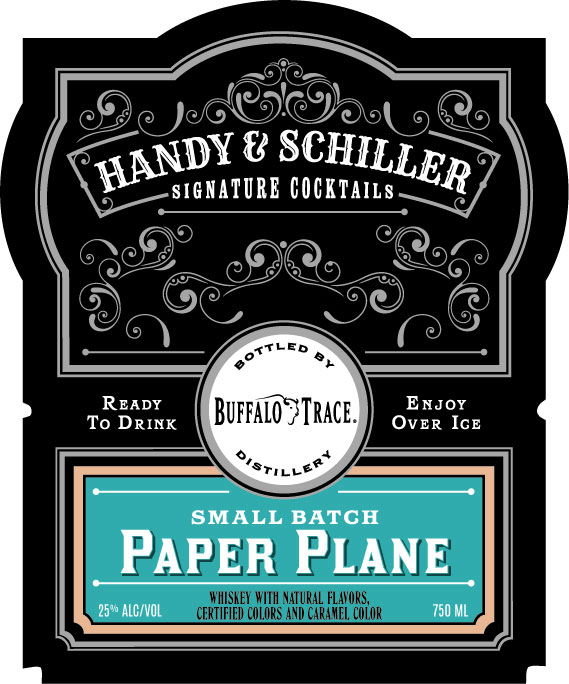 TABC label artwork for Handy & Schiller Paper Plane