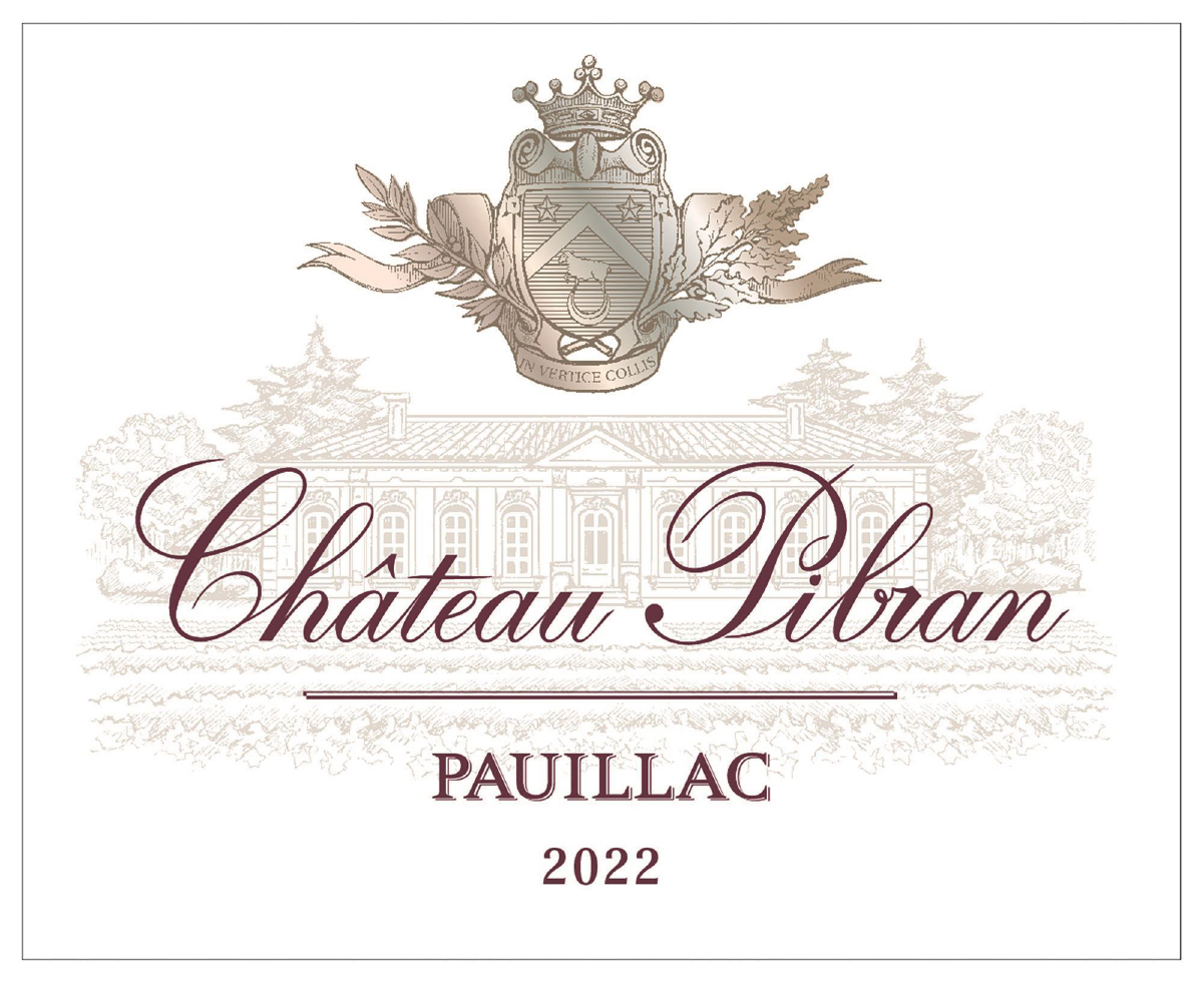 TABC label artwork for Chateau Pibran Pauillac