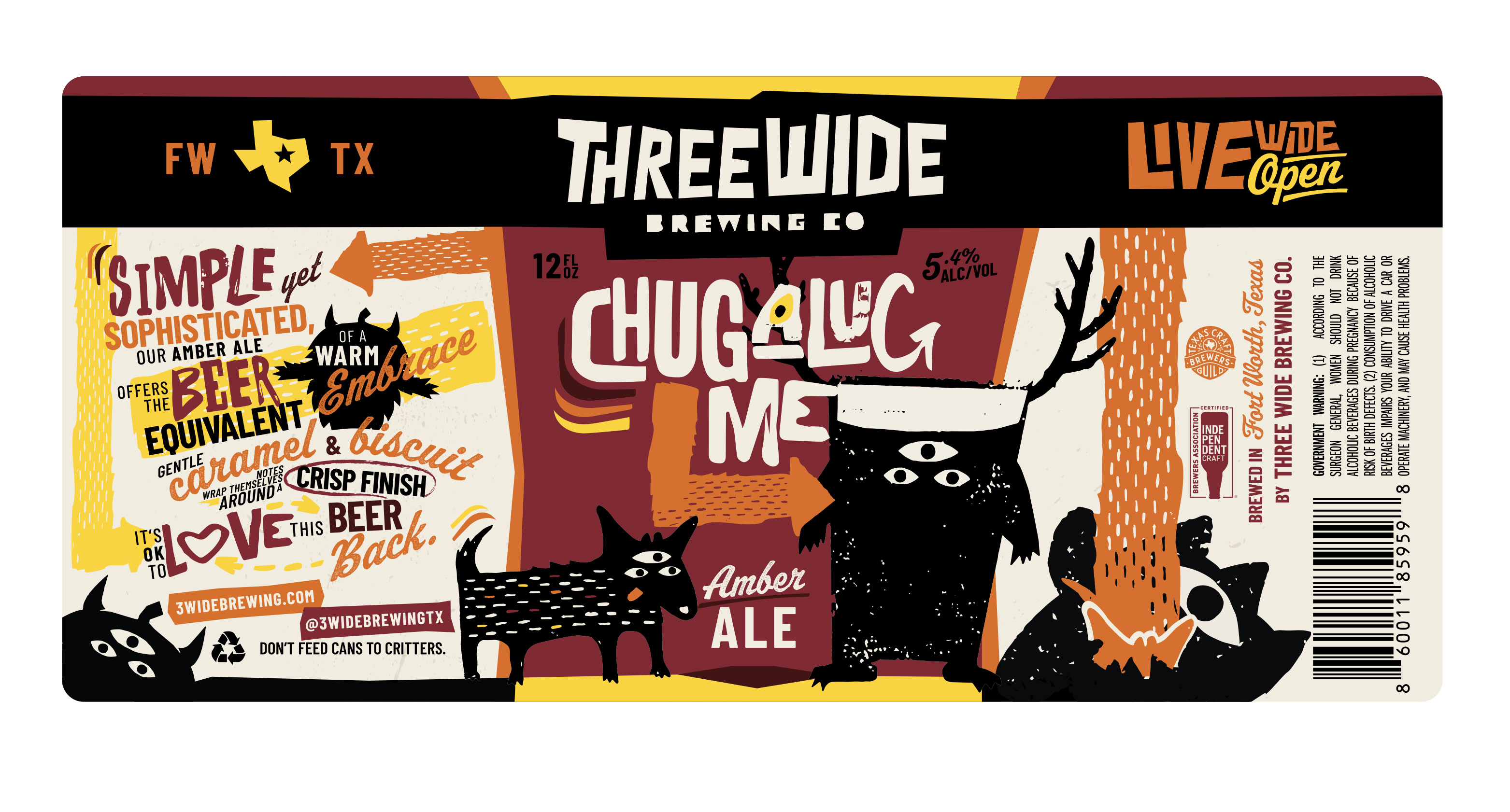 TABC label artwork for ChugalugMe
