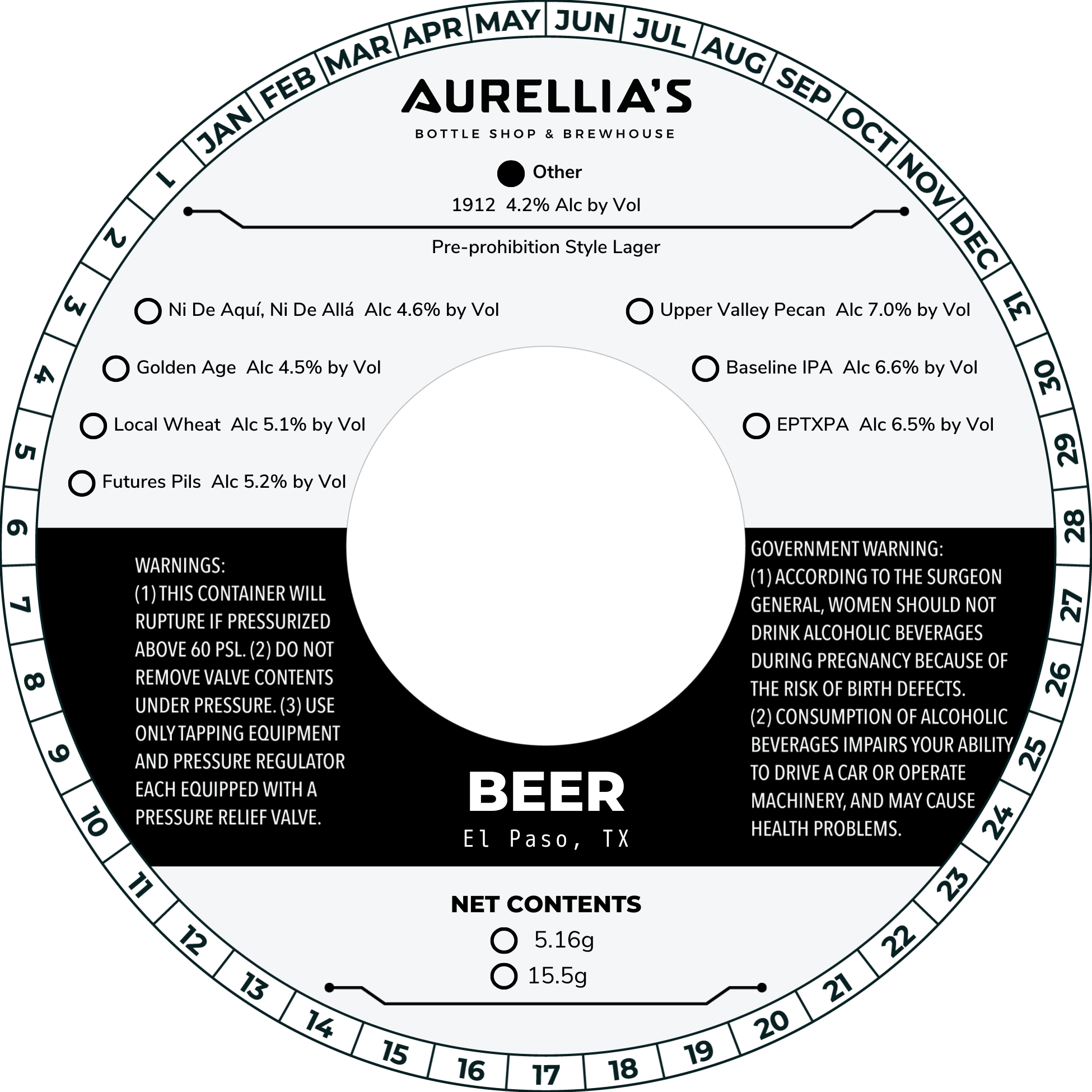 TABC label artwork for 1912