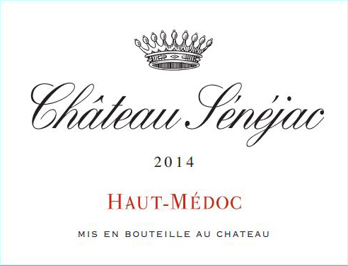 TABC label artwork for CHATEAU SENEJAC HAUT MEDOC