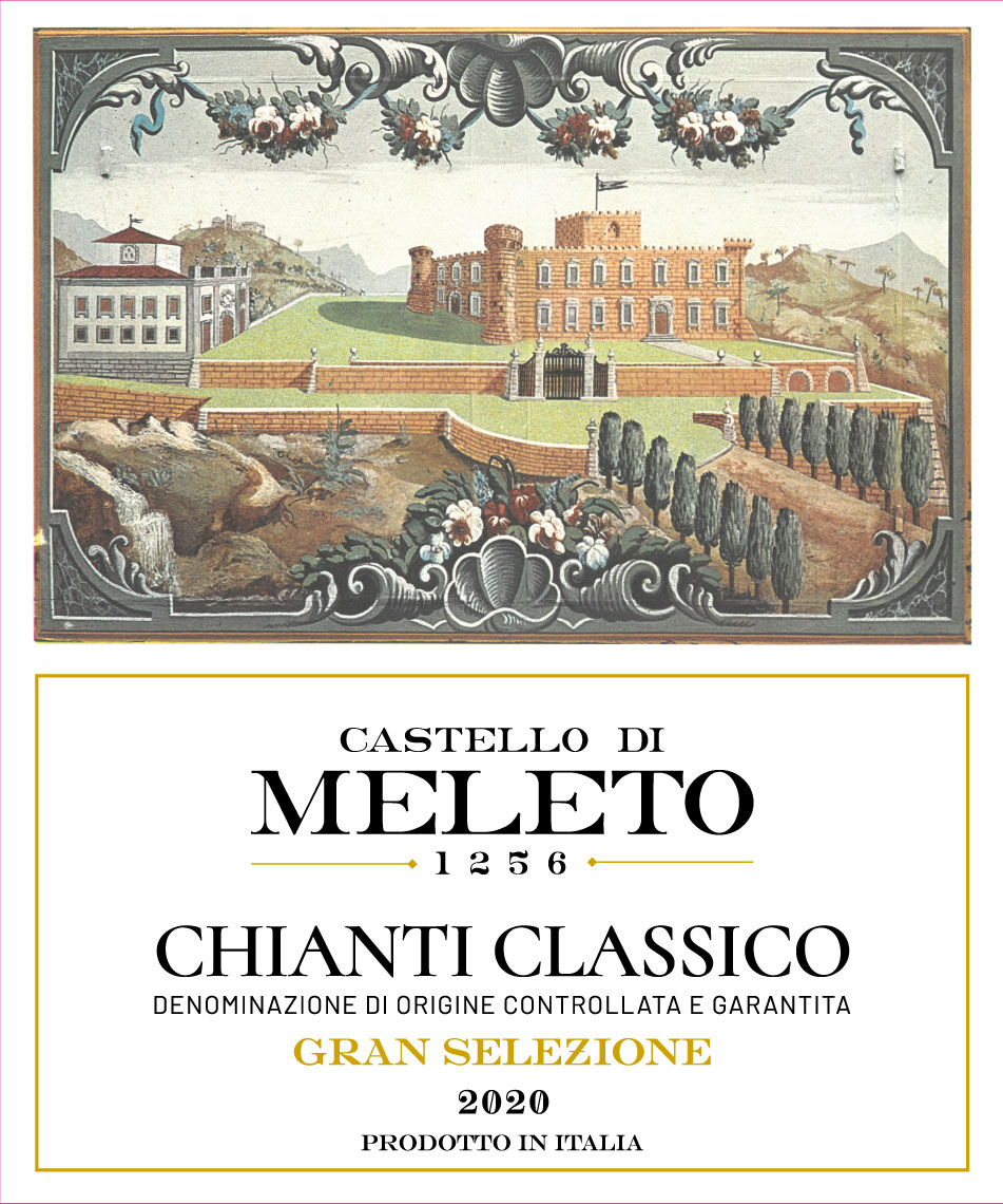 TABC label artwork for Castello Di Meleto Gran Selezione
