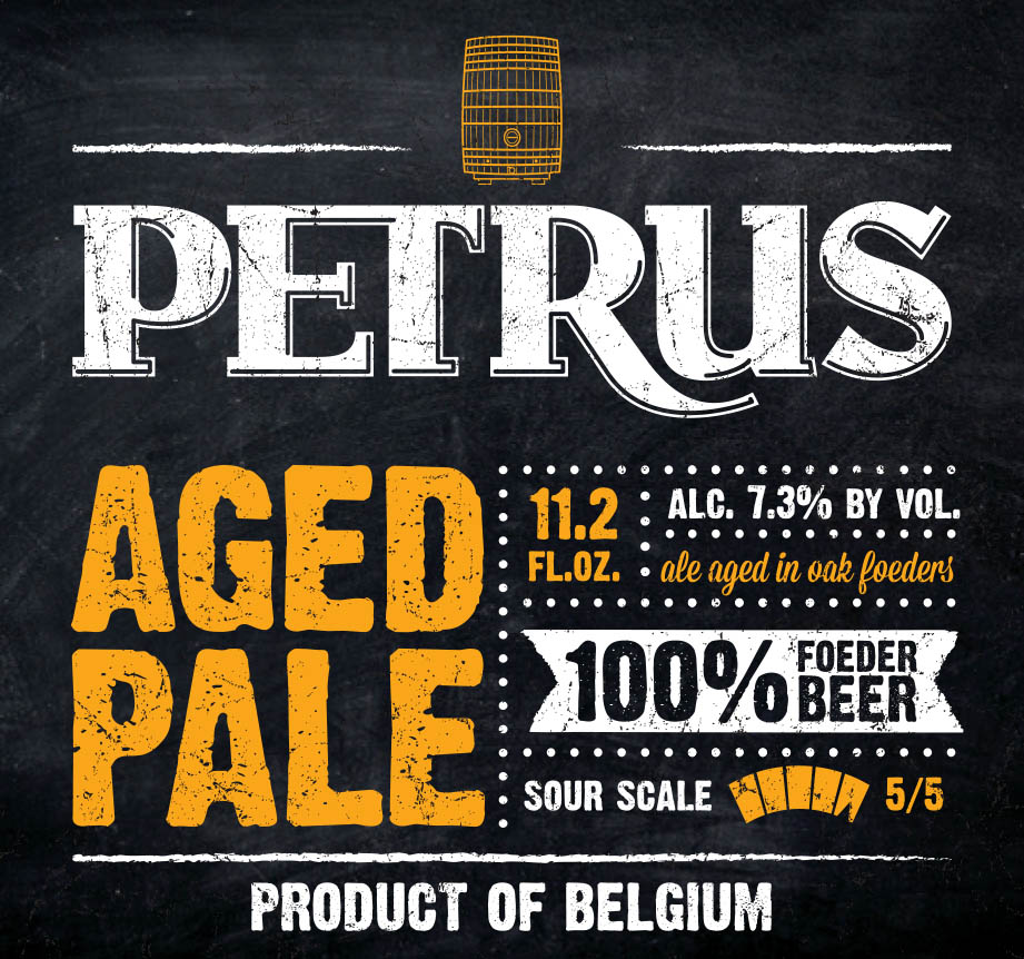 TABC label artwork for PETRUS AGED PALE