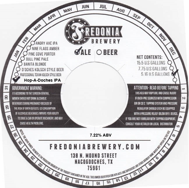 TABC label artwork for Hopadoches