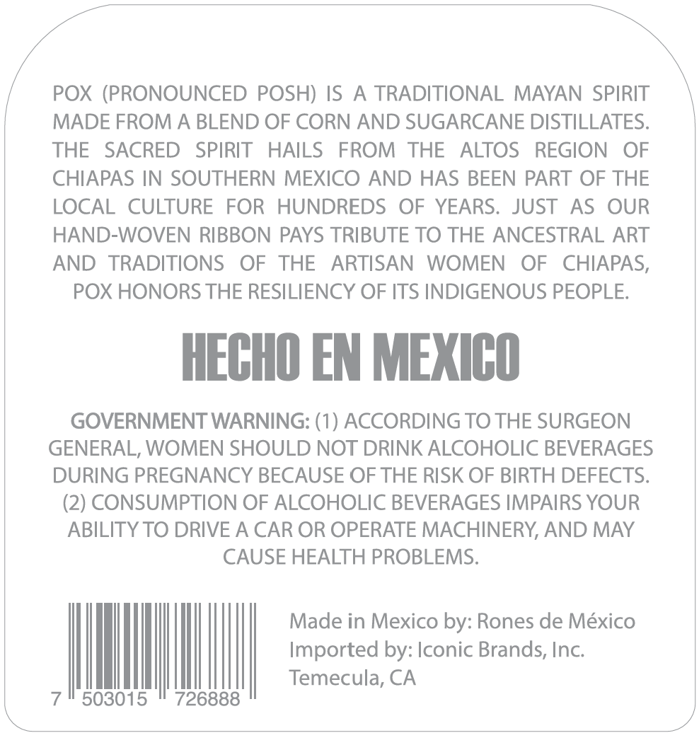 TABC label artwork for Bonampak Pox