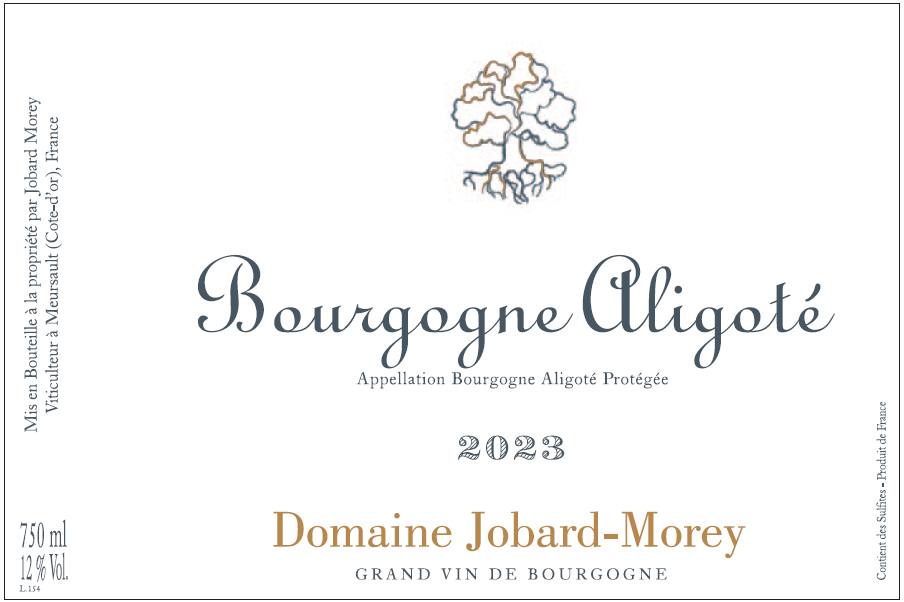TABC label artwork for DOMAINE JOBARD-MOREY ALIGOTE