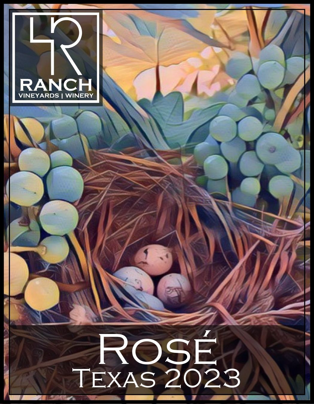 TABC label artwork for 4R RANCH VINEYARDS & WINERY ROSE