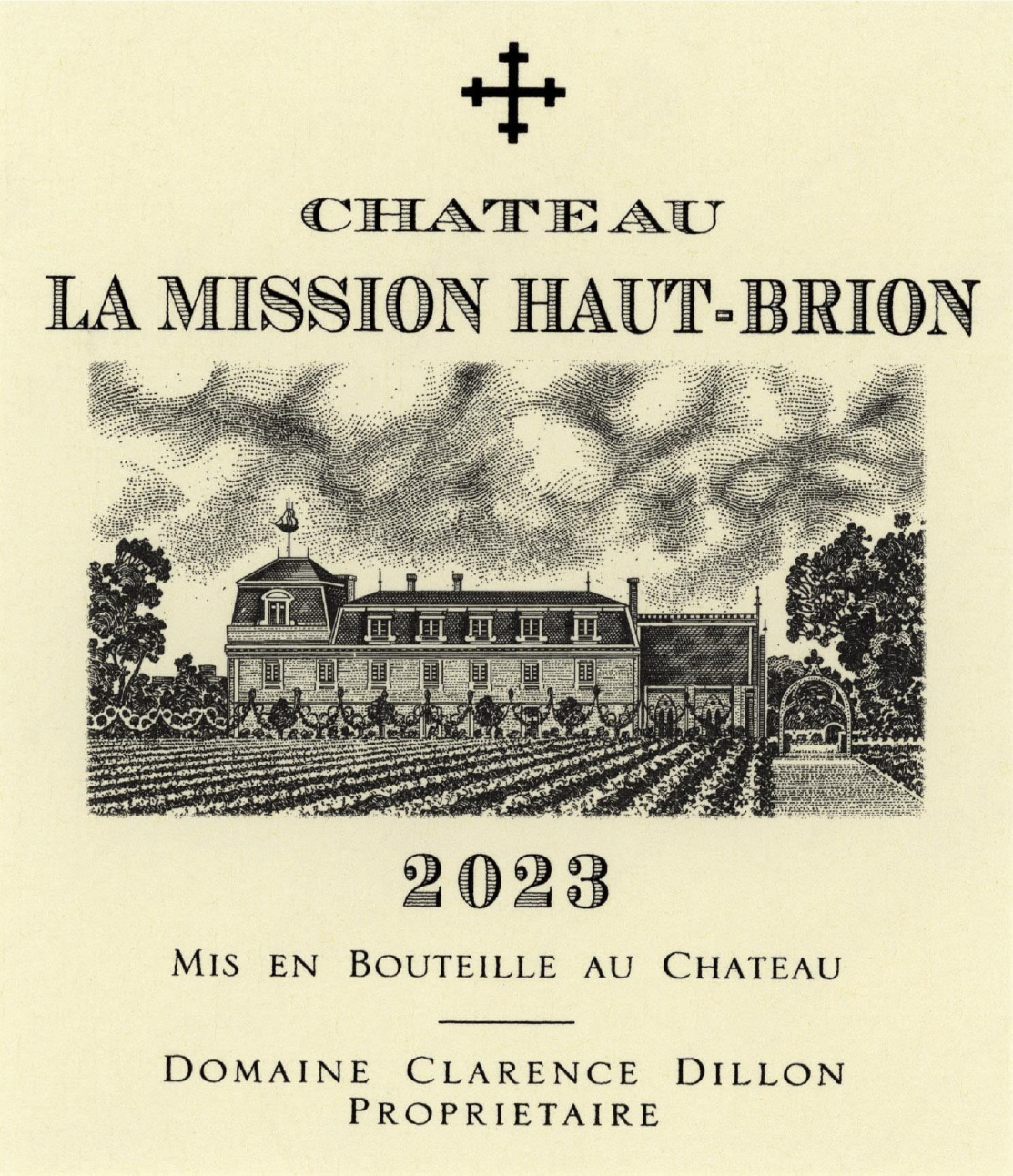 TABC label artwork for CHATEAU LA MISSION HAUT BRION PESSAC LEOGNAN