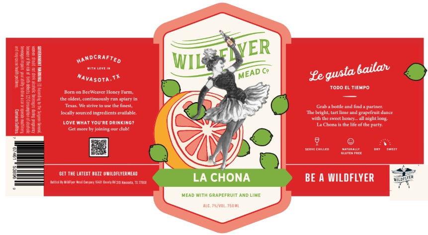 TABC label artwork for La Chona
