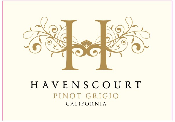 TABC label artwork for Havenscourt Pinot Grigio