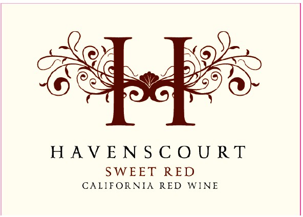 TABC label artwork for Havenscourt Sweet Red