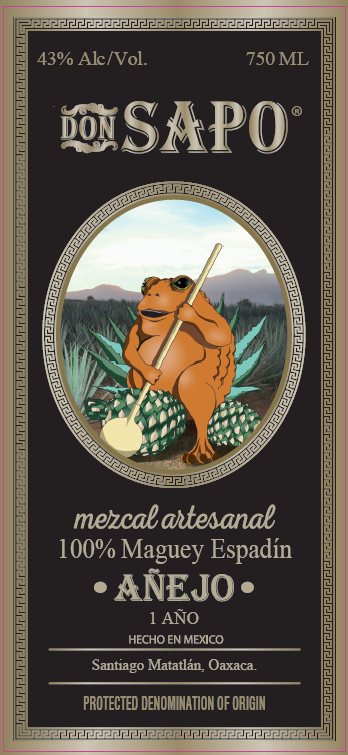 TABC label artwork for Don Sapo