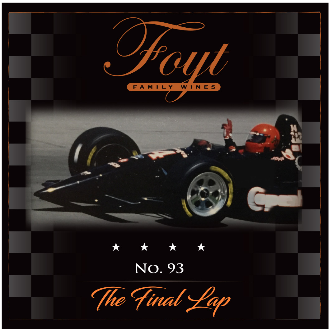 TABC label artwork for Foyt No. 93 Dessert Wine