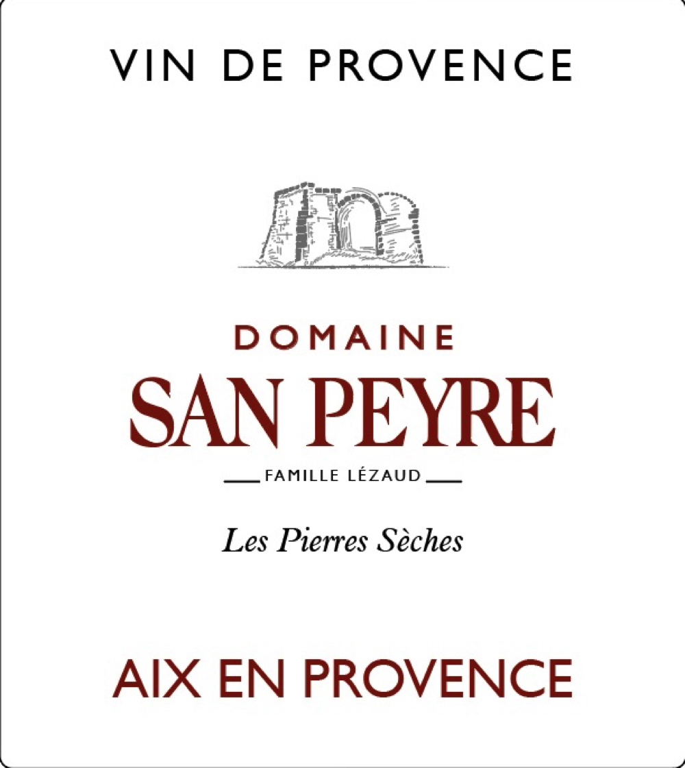 TABC label artwork for Domaine San Peyre Coteaux d'Aix-en-Provence Rose