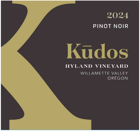 TABC label artwork for Kudos Pinot Noir Hyland