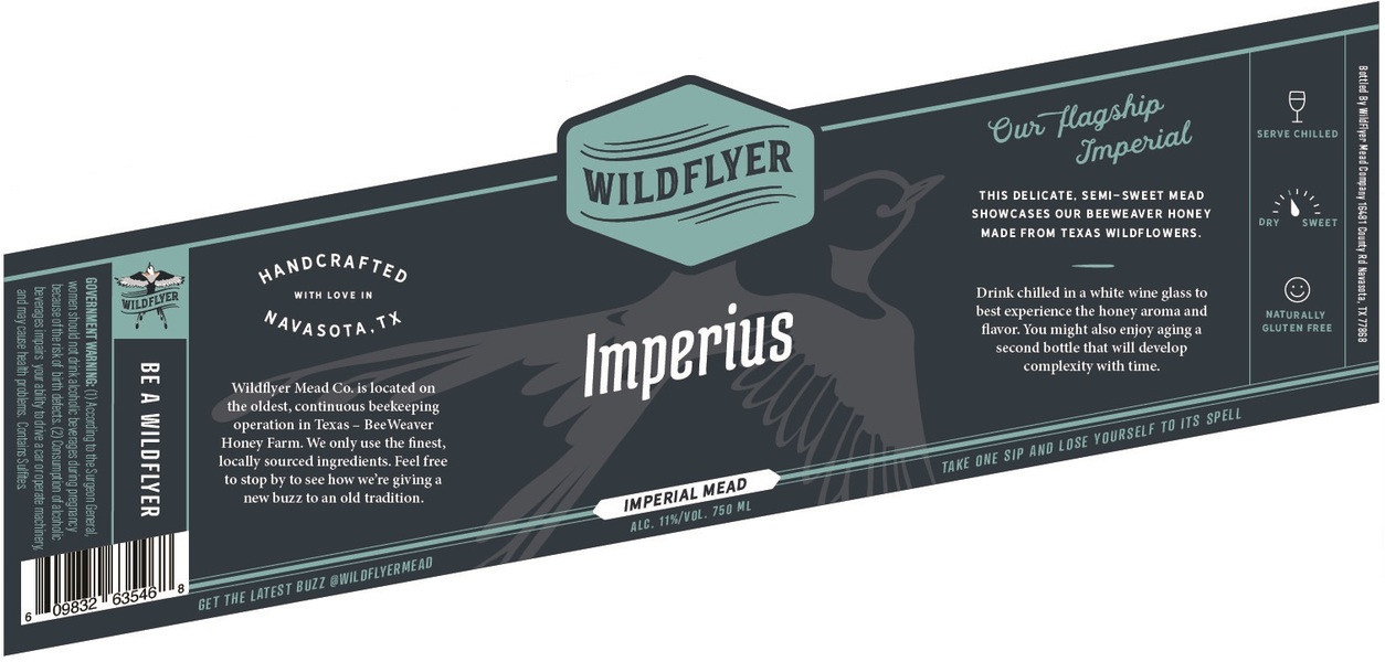 TABC label artwork for WILDFLYER MEAD COMPANY IMPERIUS