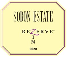 TABC label artwork for Sobon Estate Rezerve Zinfandel