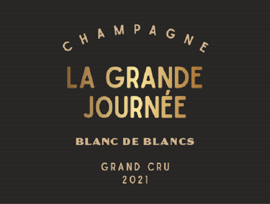 TABC label artwork for Drappier La Grande Journee Chardonnay Champagne