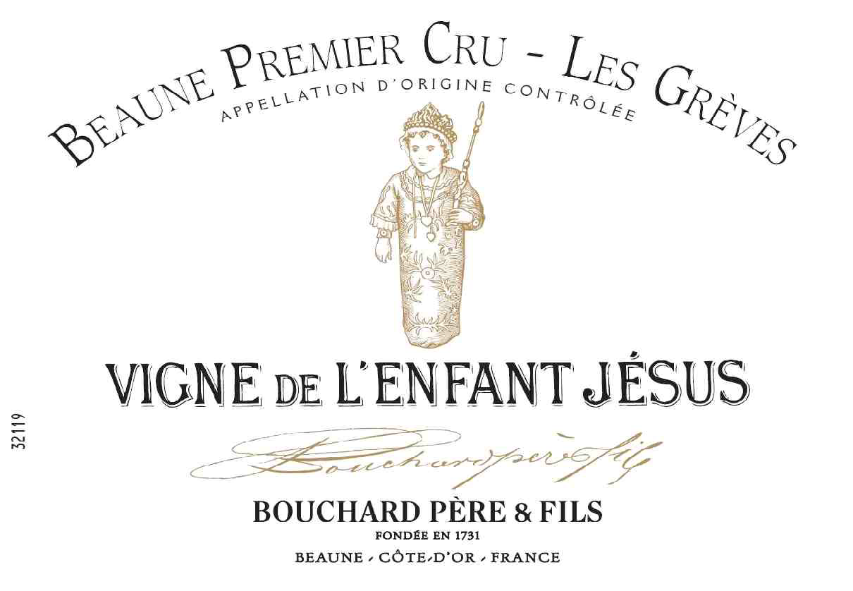 TABC label artwork for BOUCHARD PERE & FILS VIGNE DE L'ENFANT JESUS