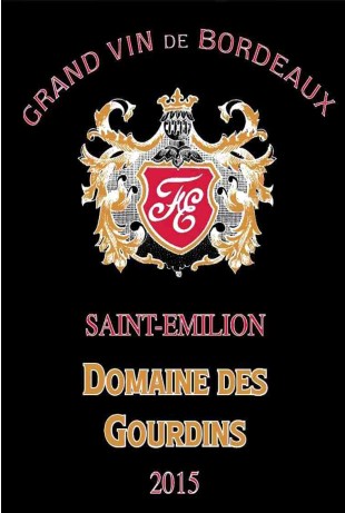 TABC label artwork for Domaine des Gourdins St Emilion