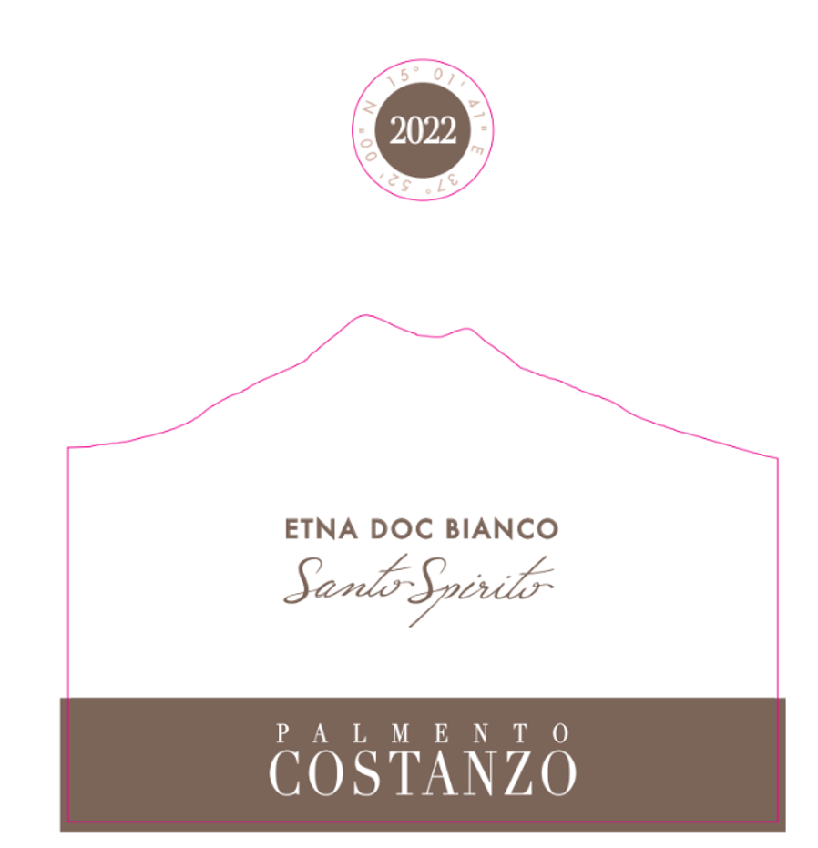 TABC label artwork for Palmento Costanzo Contrada Santo Spirito Bianco